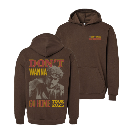 Adrien Nunez Brown Hoodie